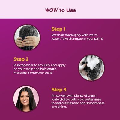 WOW Skin Science Onion & Collagen Anti-Hairfall Shampoo|Reduces Hairfall|Strengthens Roots|Nourishes Scalp|Prevents Breakage|Enhances Hair Thickness and Shine|New & Improved Formulation|100ml_img_3