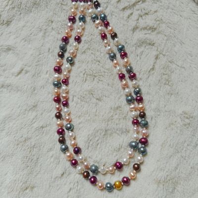 2 layer multicolor Necklace_img_0