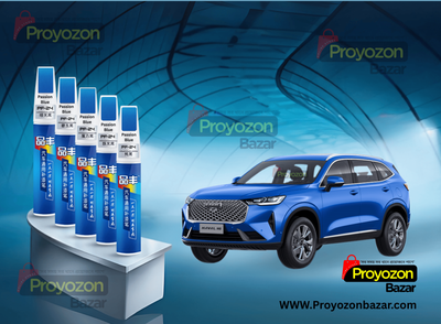 Passion Blue Color Car And Bike Scratch Repair Color Pen._img_0
