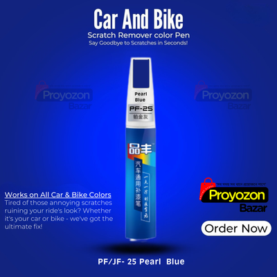Pearl Blue Color Car And Bike Scratch Repair Color Pen._img_1