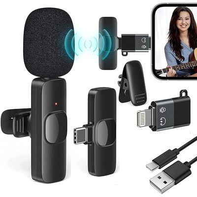 K8 Wireless Professional Microphone For OTG Type-C Supported Smartphones Live, Video, Sound_img_0