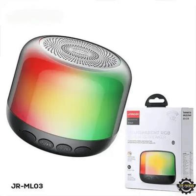 Joyroom Bluetooh Speaker – JR-ML03 Transparent Wireless Speaker With RGB Light_img_2
