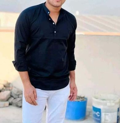 Premium Black katua for men_img_0