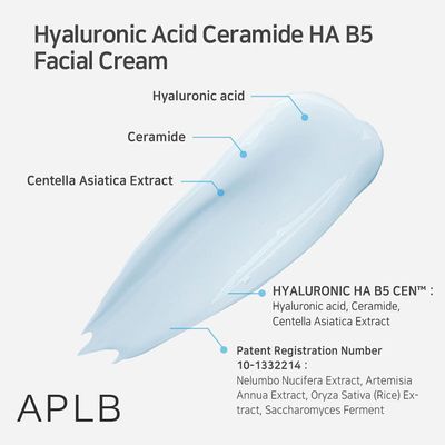 APLB Hyaluronic Acid Ceramide HA B5 Facial Cream – 55ml_img_1