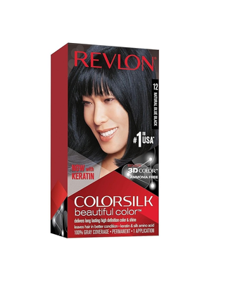 Revlon Colorsilk Beautiful Hair Color - 12 Natural Blue Black_img_0