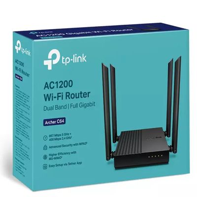 TP-Link Archer C64 AC1200 1200mbps Dual-Band Wireless MU-MIMO Gigabit WiFi Router_img_2
