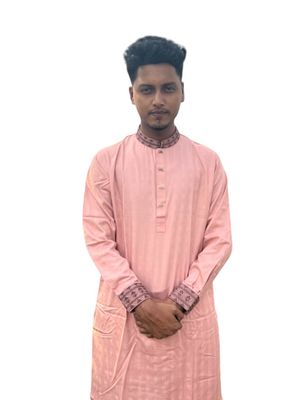Graceful Pink Panjabi - Eid Collection 2025_img_1