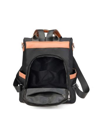 Casual Oxford Backpack Women Black Waterproof Nylon School Bags for Teenage Girls High Quality_img_8