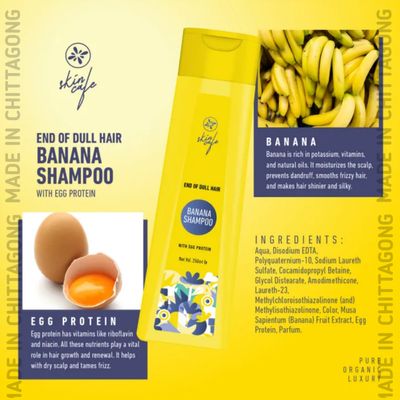 Skin Cafe Banana Shampoo 250ml_img_2