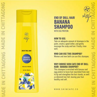 Skin Cafe Banana Shampoo 250ml_img_3