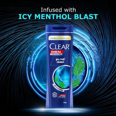 Clear Men Cool Sport Menthol Anti-Dandruff Shampoo 310ml (Unilever Original)_img_1