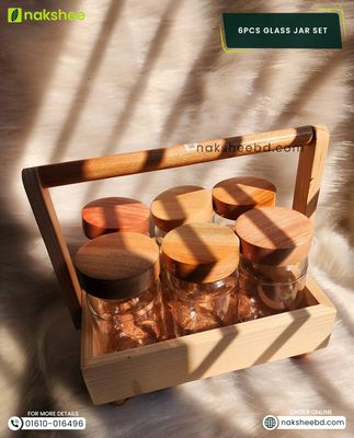 Spice Jar set 6 pcs || মশলা জারের সেট ৬ পিস_img_0