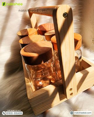 Spice Jar set 6 pcs || মশলা জারের সেট ৬ পিস_img_1