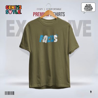 Focus Typography Premium Oversized T-shirt - 3_img_2