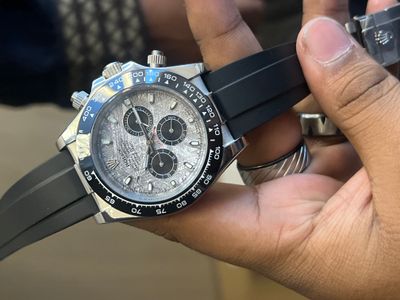 ROLEX DAYTONA AUTO AAA BELT MEYEORITE SILVER_img_0