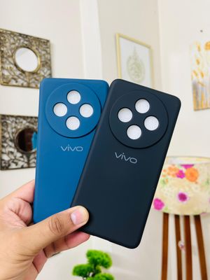 Liquid Silicon Back Cover Case for iQOO Z10 5G / Vivo T4 5G | Shockproof Military Grade Protection | Micro-Fibre Cloth On Inner Side | Built-in Anti-Slip Grip for Back Cover (TPU, Black)_img_3