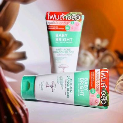 Baby Bright Anti-Acne Dragon Blood Cleansing Foam_img_1