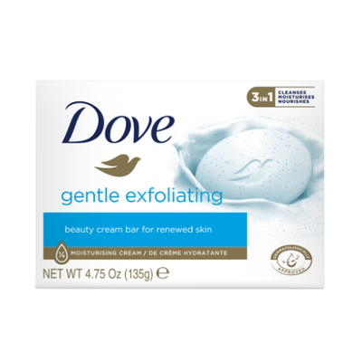 Dove Beauty Bar Soap Gentle Exfoliating 135g