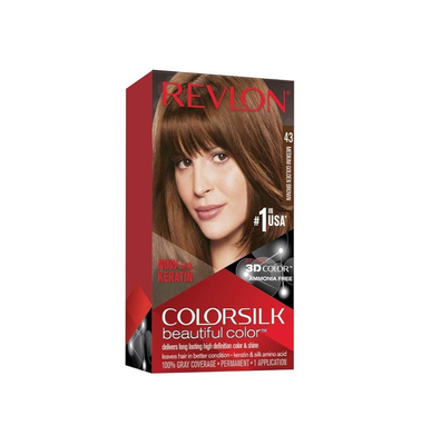Revlon Colorsilk Beautiful Hair Color - 43 Medium Golden Brown_img_0