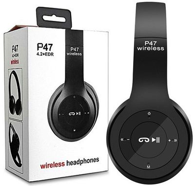 P47 Wireless Headphone with FM Radio_img_0