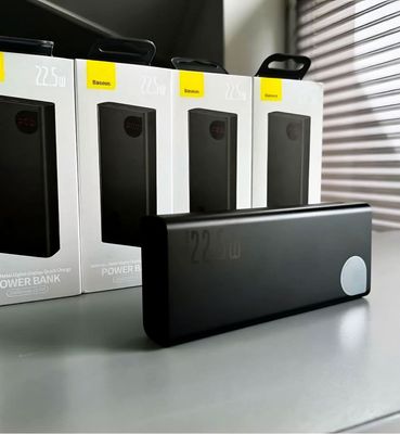 Baseus Power Bank Adaman 22.5w 20000Mah PPAD000101 Metal Digital Display Power Bank -Black_img_1