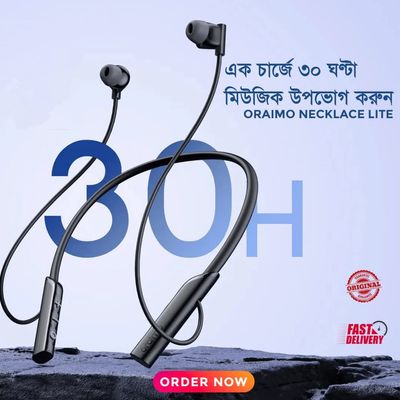 Oraimo Necklace Lite ENC Call Vibration Wireless Neckband_img_0