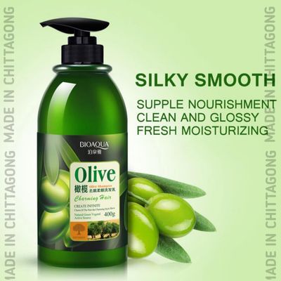 BIOAQUA Olive Hare Care Shampoo 400 g_img_1