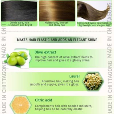 BIOAQUA Olive Hare Care Shampoo 400 g_img_4