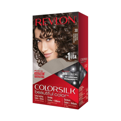Revlon Colorsilk Beautiful Hair Color - 30 Dark Brown_img_0