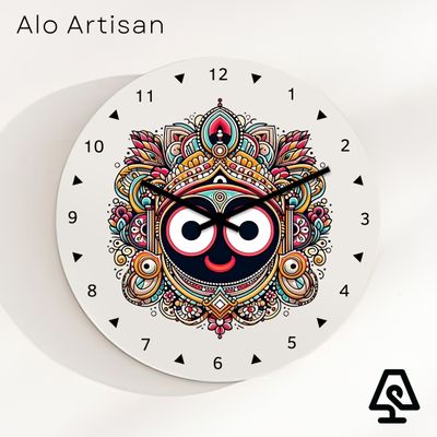 Lord Jogonnath White Theme Clock_img_0