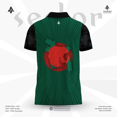 The Bangladesh Map Premium Play Quality Half Sleeve Jersey_img_1