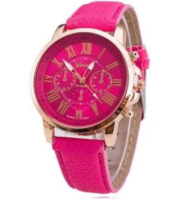 Fashionable Quartz Wrist Watch, Faux Leather Band, Men and Women'S Wristwatch FREE Gift With purchase_img_2