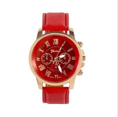 Fashionable Quartz Wrist Watch, Faux Leather Band, Men and Women'S Wristwatch FREE Gift With purchase_img_1