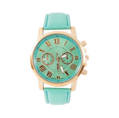 Fashionable Quartz Wrist Watch, Faux Leather Band, Men and Women'S Wristwatch FREE Gift With purchase_img_6