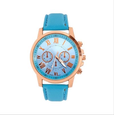 Fashionable Quartz Wrist Watch, Faux Leather Band, Men and Women'S Wristwatch FREE Gift With purchase_img_4
