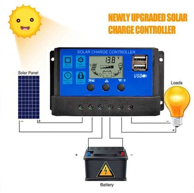 Solar Charging Controller, 12V-24V, 10A_img_0