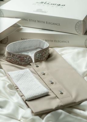AZLAAN - BEIGE CREAM X ZARDOSI_img_3