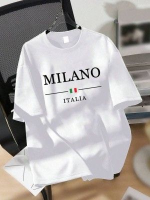 Premium Cotton Drop Shoulder Tshirt_img_1