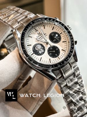 OMEGA SPEEDMASTER CHAIN WHITE DIAL_img_1