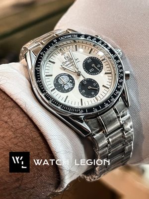 OMEGA SPEEDMASTER CHAIN WHITE DIAL_img_2