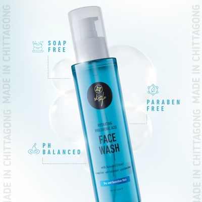 Skin Cafe Hydrating Hyaluronic Acid Face Wash with Seaweed Extract - 140ml_img_2