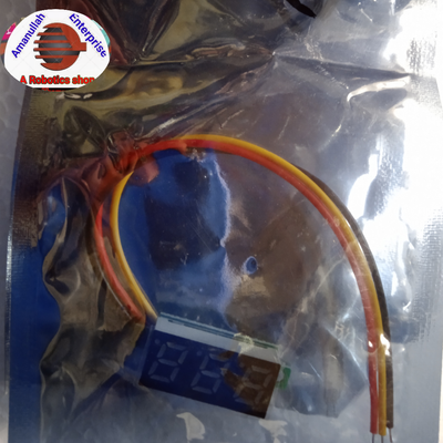 (CODE-30) DC VOLT METER MINI SIZE._img_2