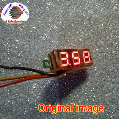 (CODE-30) DC VOLT METER MINI SIZE._img_4