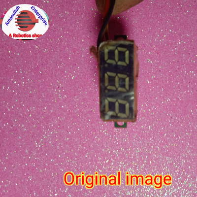 (CODE-30) DC VOLT METER MINI SIZE._img_7