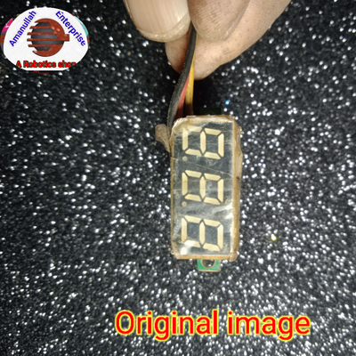 (CODE-30) DC VOLT METER MINI SIZE._img_8