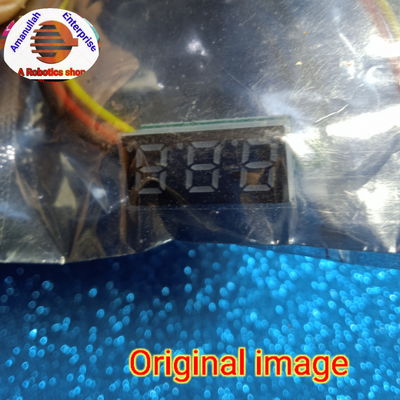 (CODE-30) DC VOLT METER MINI SIZE._img_9