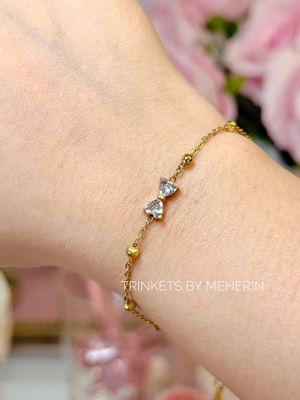 Bow stone bracelet (BESTSELLER)_img_0