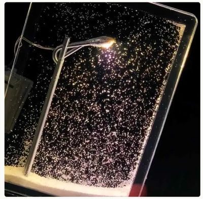 Christmas Gift Handmade DIY Snow Scenery Night Light Romantic Snowflake Lamp DIY Material Desktop Decor Snowy Night Street_img_1