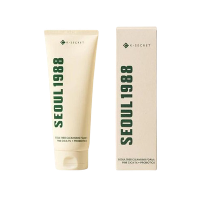 KSECRET SEOUL 1988 Cleansing Foam: Pine Cica 1% + Probiotics (150ml)_img_2