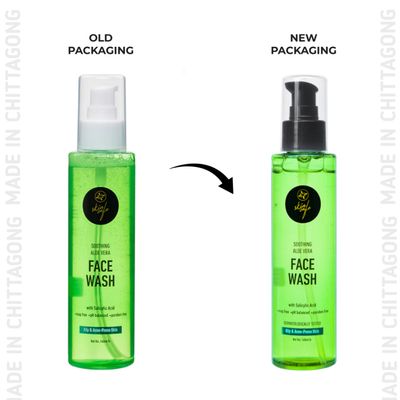 Skin Cafe Soothing Aloe Vera Facewash with Salicylic Acid -140ml_img_8